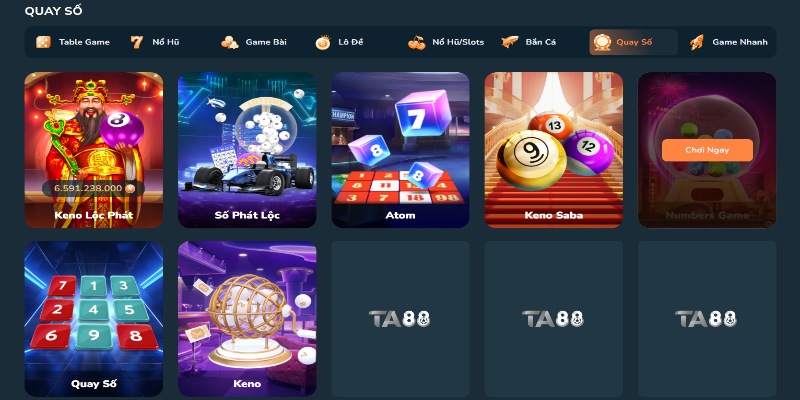 Giới thiệu trò chơi Xổ Số 58WIN kinh điển